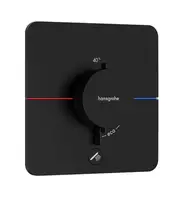 Hansgrohe ShowerSelect Comfort - Termostatická batéria pod omietku, matná čierna 15589670