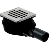 Geberit Varino - Podlahová vpusť vodorovná, d 5 cm 388.032.00.1