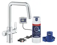 Grohe Blue Pure - Set dřezové baterie Start s filtrací Ultrasafe, chrom 30594000