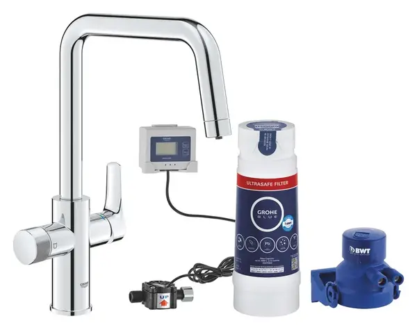 Grohe Blue Pure - Set dřezové baterie Start s filtrací Ultrasafe, chrom 30594000