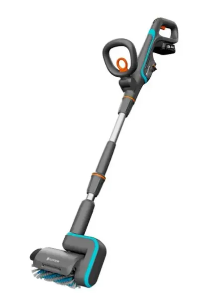 Gardena - 18V AKU multifunkční čistič AquaBrush Patio 03/18V P4A, 1x aku 2,5 Ah, nabíječka 14841-20