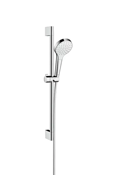 Hansgrohe Croma Select S - Sprchová súprava 1jet EcoSmart 9 l/min 0,65 m, biela/chróm 26565400