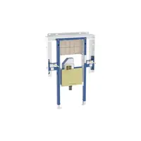 Geberit Duofix - Předstěnová instalace pro umyvadlo Geberit ONE 75 cm, pro nástěnnou armaturu, podomítkový sifon a prvek Clou, na výšku místnosti 111.