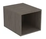 Ideal Standard Finesse - Boční skříňka, otevřená, 40x51x36 cm, Dark Elm E3402UR