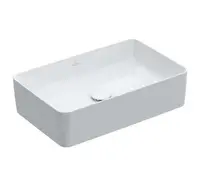 Villeroy & Boch Collaro - Umývadlo na dosku, 56x36 cm, CeramicPlus, alpská biela 4A2056R1