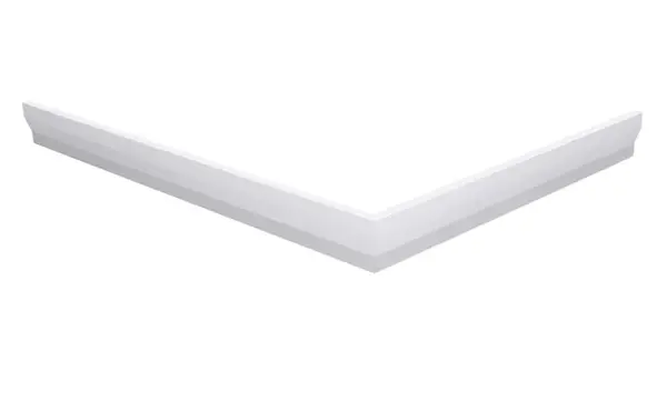 Gelco Sara - Panel čelný 110 x 75 cm, výška 10 cm, pravý, biela GP11075P