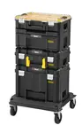 Stanley Pro-Stack - Súprava vozíka a 4 kufrov na náradie FMST1-80107