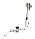 Laufen Príslušenstvo - Vaňová odtoková a prepadová súprava s napúšťaním, chróm H2951430040001