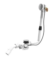 Laufen Príslušenstvo - Vaňová odtoková a prepadová súprava s napúšťaním, chróm H2951430040001