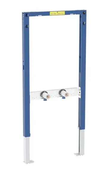 Geberit Duofix - Předstěnová instalace pro sprchu a vanu, výška 98-112 cm, nástěnná armatura na omítku 111.740.00.2