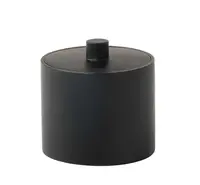 Sapho Gedy Brenda - Dóza na kosmetické potřeby, matná černá BR0314