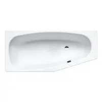 Kaldewei Advantage - Asymetrická vaňa Mini pravá 834, 1570x 70/48 cm, antislip, Perl-Effekt, biela 224430003001
