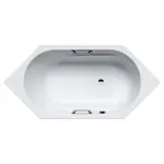 Kaldewei Ambiente - Vaňa Vaio 6 Star, model 959, 190x90 cm, s otvormi na držadlá, antislip, Perl-Effekt, biela 233930003001