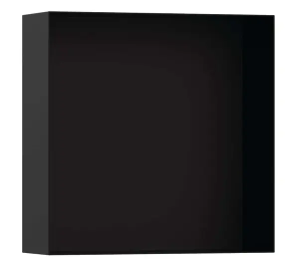 Hansgrohe XtraStoris Minimalistic - Výklenok do steny, 30x30x10 cm, matná čierna 56073670