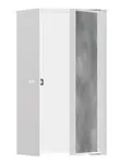 Hansgrohe XtraStoris Rock - Výklenok do steny, s dvierkami, 30x15x14 cm, matná biela 56088700