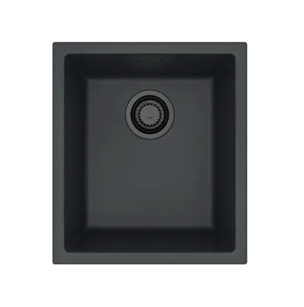 Alveus Omni - Granitový drez 40x45 cm, čierna 1150043
