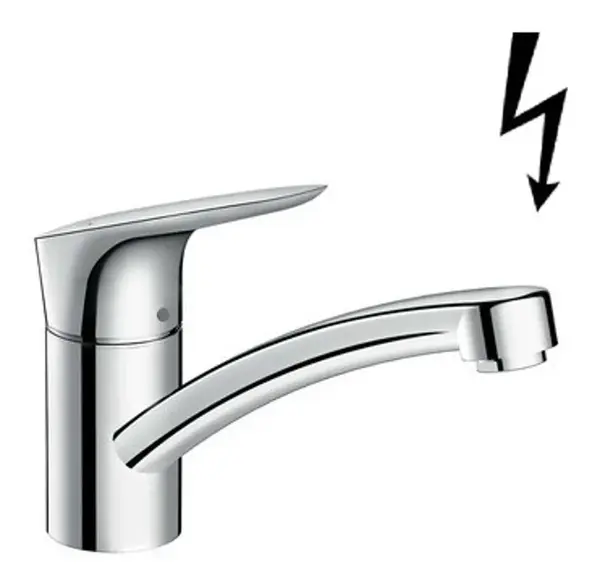 Hansgrohe Logis - Páková dřezová baterie 120, chrom 71831000