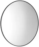 Sapho Arowana - Zrcadlo, průměr 100 cm, matná černá AWB100