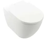 Villeroy & Boch Subway 3.0 - Stojící WC, TwistFlush, CeramicPlus, alpská bílá 4671T0R1