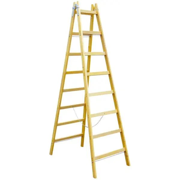 Štafle dřevěné, 8 příček, L = 256,5 cm, ENPRO