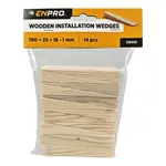Klínky montážní dřevěné, 100 x 25 x 16 - 1 mm, 14 ks, ENPRO