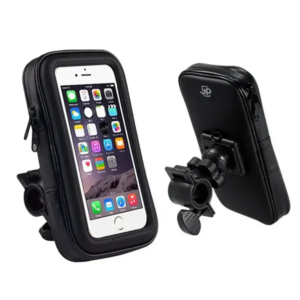 JP univerzální voděodolný držák na řídítka BH01, černý