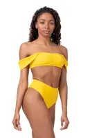 Nebbia High-Energy retro bikini top 553 , S, žlutá