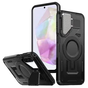 Techsuit CamVault MagSafe, Samsung Galaxy A36 5G, černý