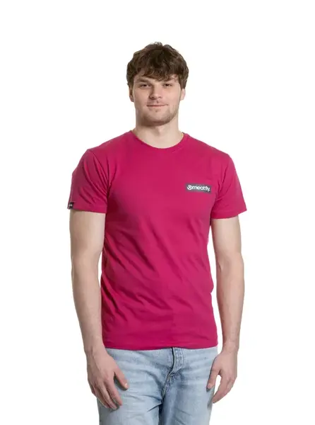 Meatfly pánské tričko Cosmic Dark Violet | Fialová | Velikost S | 100% bavlna