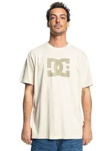 Dc shoes pánské tričko DC Star Pigment Dye Hss Pelican Enzyme Wash | Písková | Velikost XL