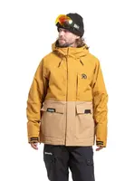 Meatfly pánská SNB & SKI bunda Vertigo Wood / Tan | Hnědá | Velikost S