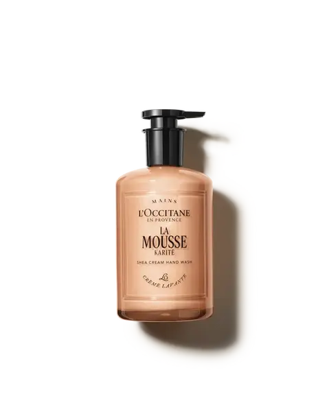 Tekuté krémové mýdlo na ruce Bambucké máslo (skleněná nádoba)