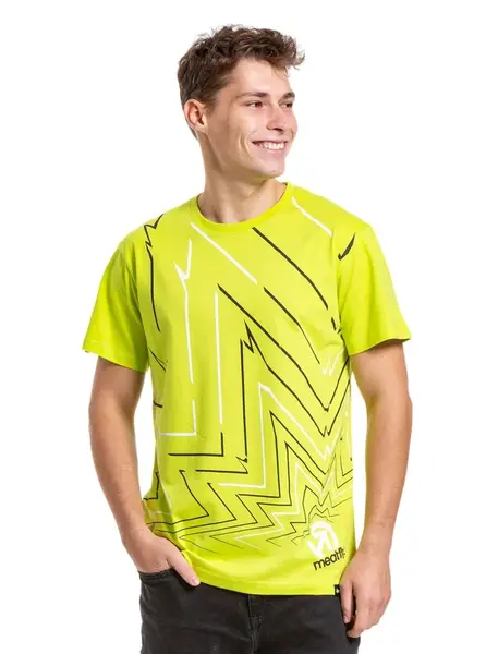 Meatfly pánské tričko Meatwave Safety Yellow | Žlutá | Velikost S | 100% bavlna