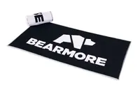 Ručník BEARMORE, černo-bílá