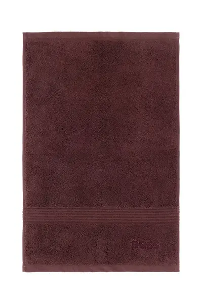 Malý bavlnený uterák BOSS LOFT Brownie 40 x 60 cm