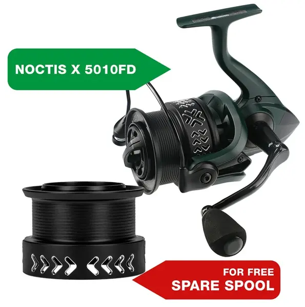 Mikado naviják noctis x lcf 5010 fd + náhradní cívka