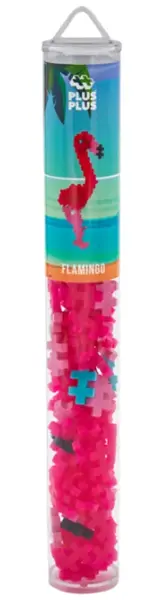 Plus-Plus stavebnice tuba - Plameňák 100 dílků