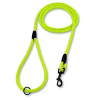 PafDog® Klasické vodítko s poutkem na ruku, 8mm, zeleno-žluté PAF-653