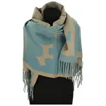 Trendy dámská šála Berit Dog, modrá