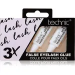 Technic Cosmetics False Eyelash Glue lepidlo na umelé mihalnice 3x1 ml
