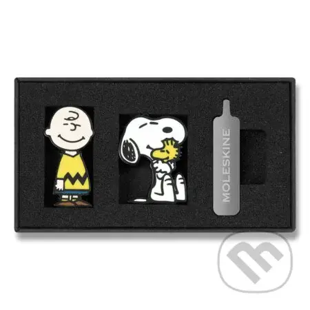 Moleskine - ozdoba na zápisník - Peanuts (set 2 ks)