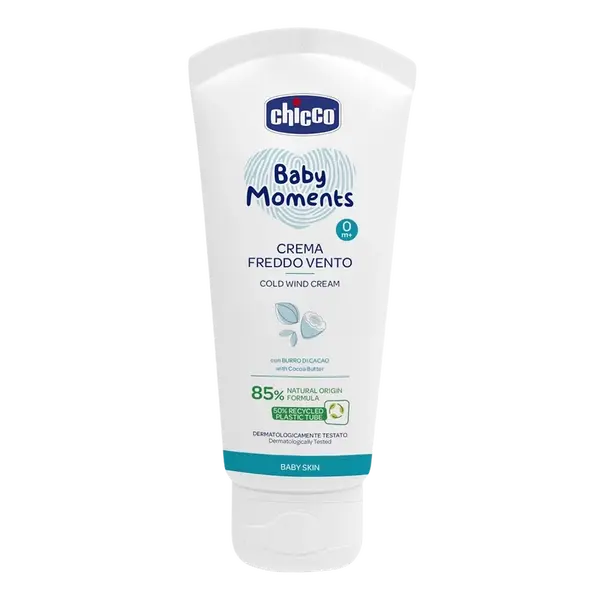 CHICCO Krém ochranný do chladného počasí bez parabenů Baby Moments 50 ml