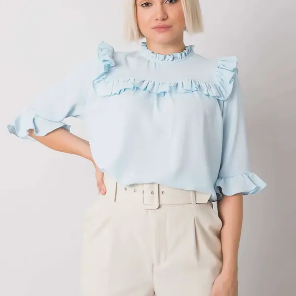 Blouse-CHA-BZ-3312.30-light blue