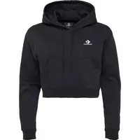 Converse STAR CHEVRON HOODIE Dámska mikina, čierna, veľkosť