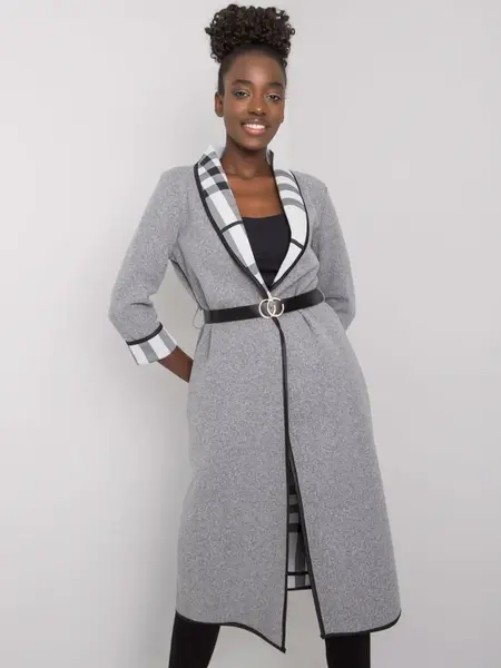 Coat-DHJ-PL-A5753.38X-grey