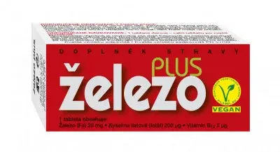 NATURVITA ŽELEZO Plus tbl.60