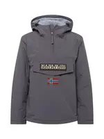 NAPAPIJRI Prechodná bunda 'Rainforest'  béžová / tmavosivá / tmavočervená / čierna