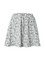 ABOUT YOU Sukňa 'Mina'  pastelovo zelená / biela