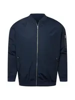 Jack & Jones Plus Prechodná bunda 'Rush'  tmavomodrá