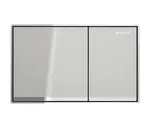 Geberit Omega60 - Ovládací tlačítko splachování, chrom/pískově šedá 115.081.JL.1
